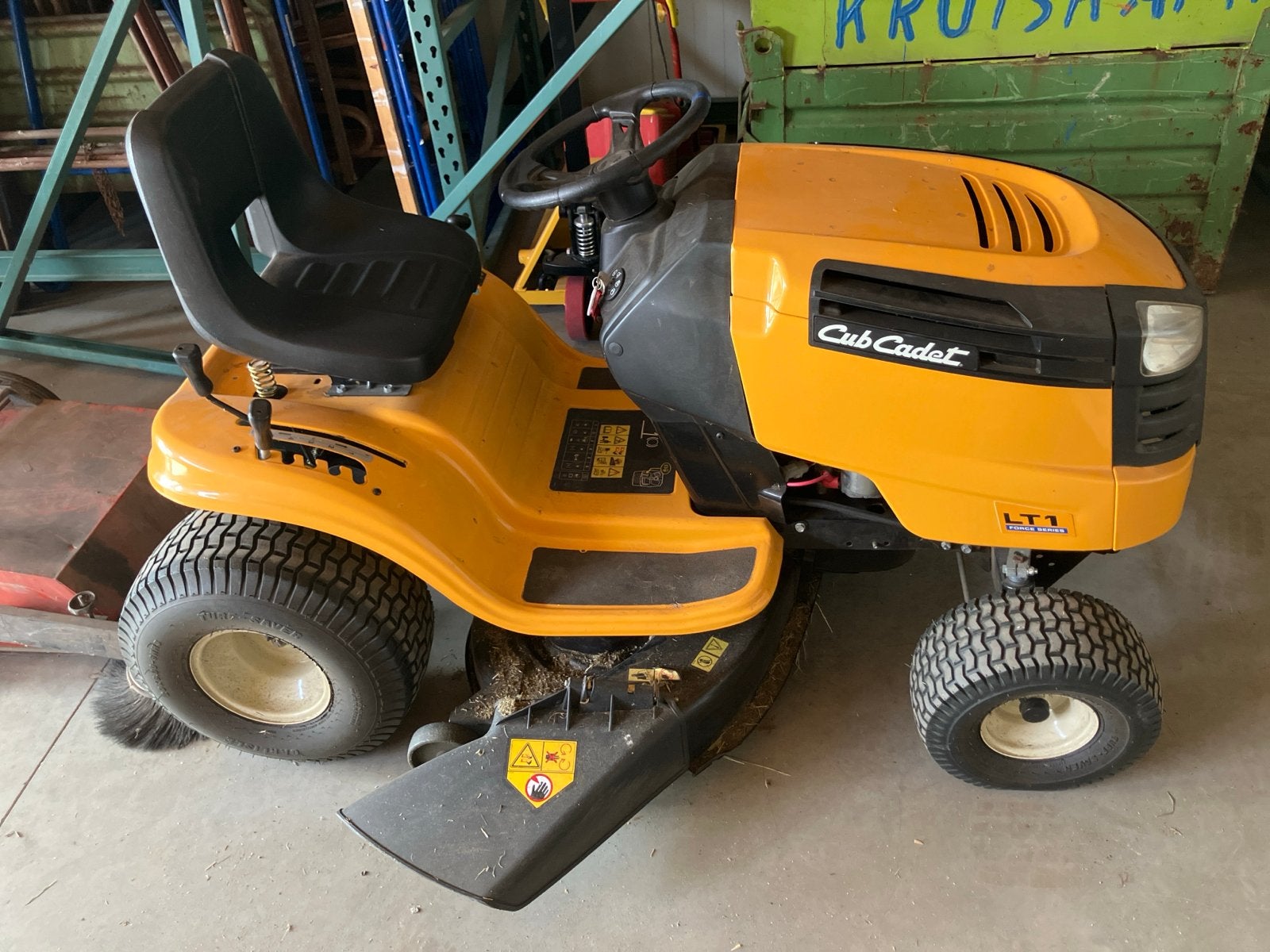 Cub Cadet LT1 grasmaaier - Krachtige zitmaaier, Tuin en Terras, Ophalen, Cirkelmaaier, Gebruikt, Opvangbak