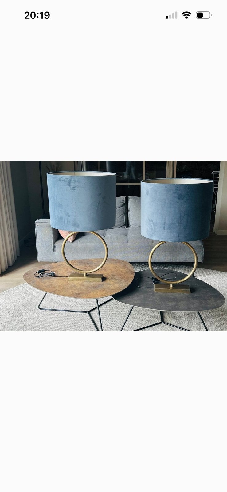 Light & living tafellampen, Ophalen, Zo goed als nieuw