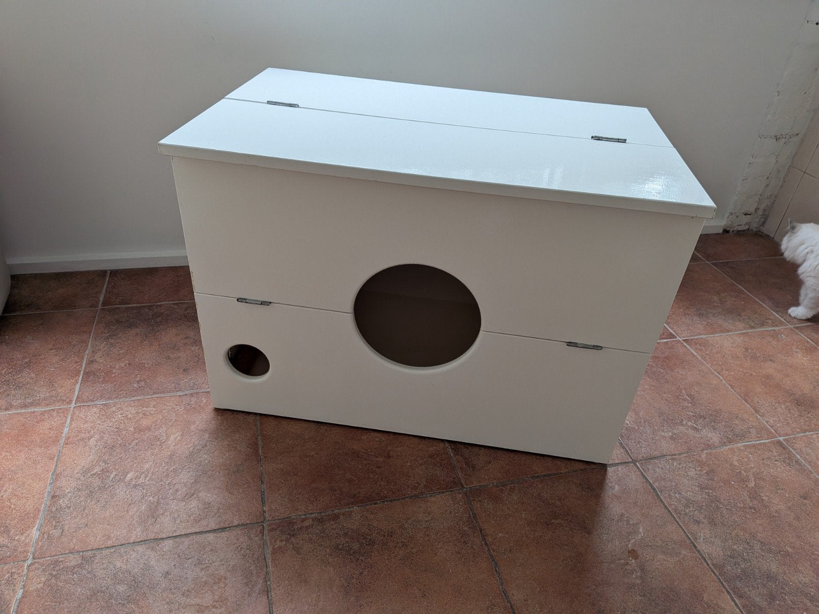 Werpkist Poes met toebehoren, Dieren en Toebehoren, Ophalen