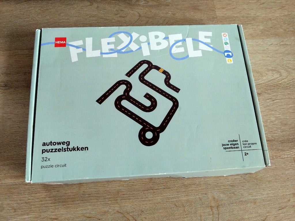 Flexibele autobaan, Onderdelen, Zo goed als nieuw, Handmatig, Ophalen