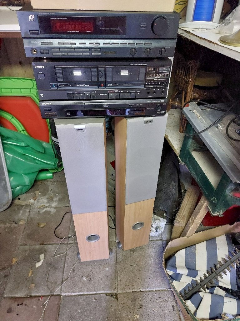 stereo set met boxen, Ophalen, Sony