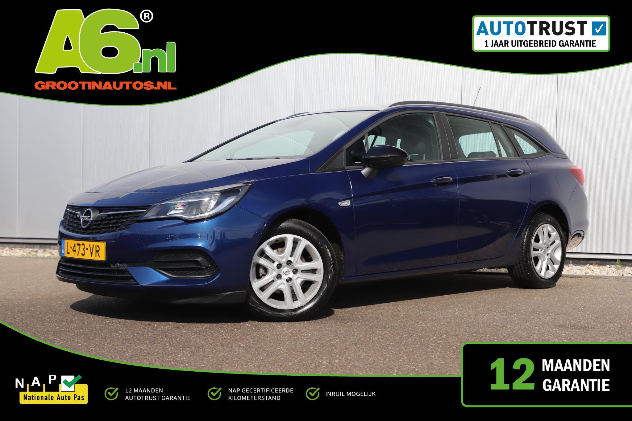 Opel Astra Sports Tourer 1.2 Edition 110PK Navigatie Carplay