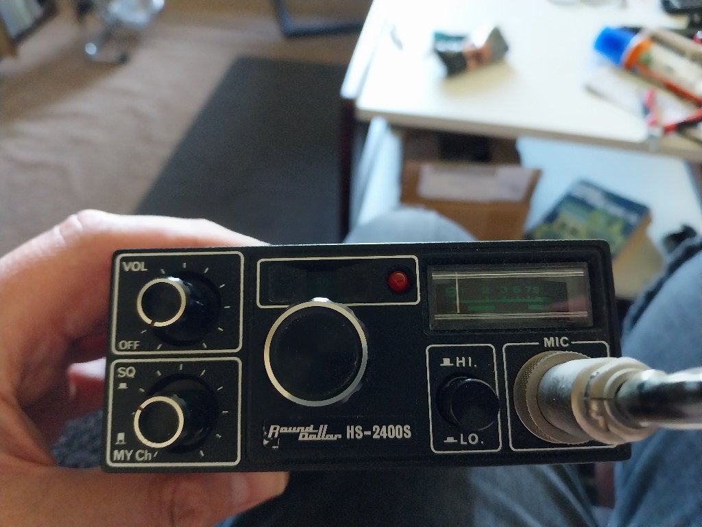 Round dallar hs 2400s  2 meter zender, Ophalen, Gebruikt, Zender en Ontvanger