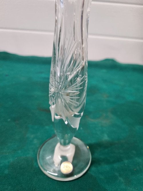 vaas kristal bohemia 24% vintage, Ophalen of Verzenden