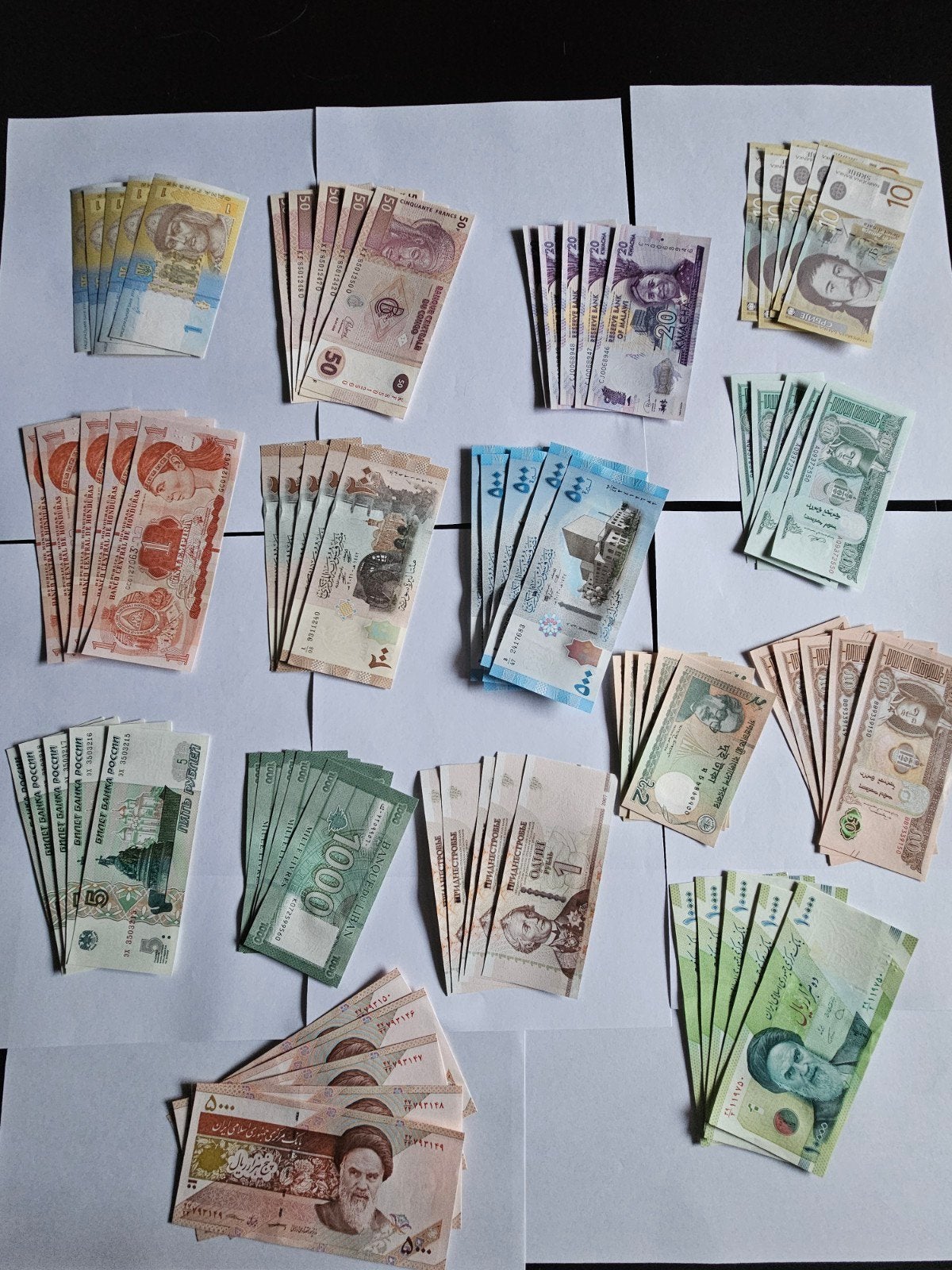Bankbiljetten UNC, Postzegels en Munten, Bankbiljetten | Oceanië, Ophalen of Verzenden, Setje