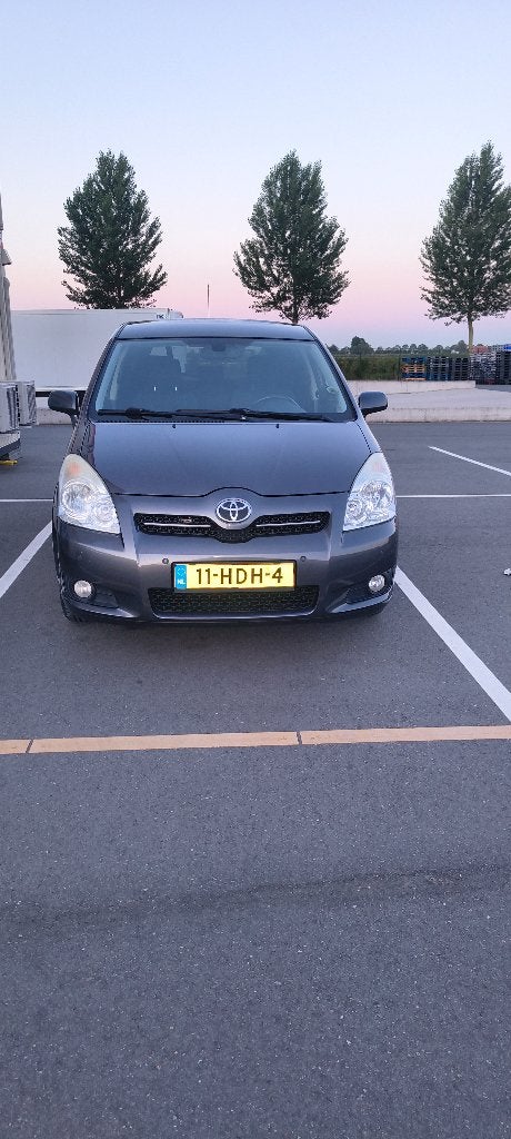 Toyota Corolla Verso 1.6 Vvt-i 5P 2008 Grijs, 450 kg, 4 cilinders, Electronic Stability Program (ESP), Origineel Nederlands