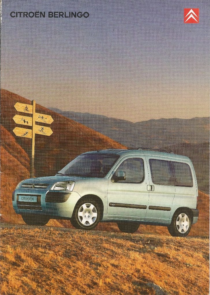 Folder Citroën Berlingo, november 2002, Boeken, Ophalen of Verzenden, Nieuw, Citroën