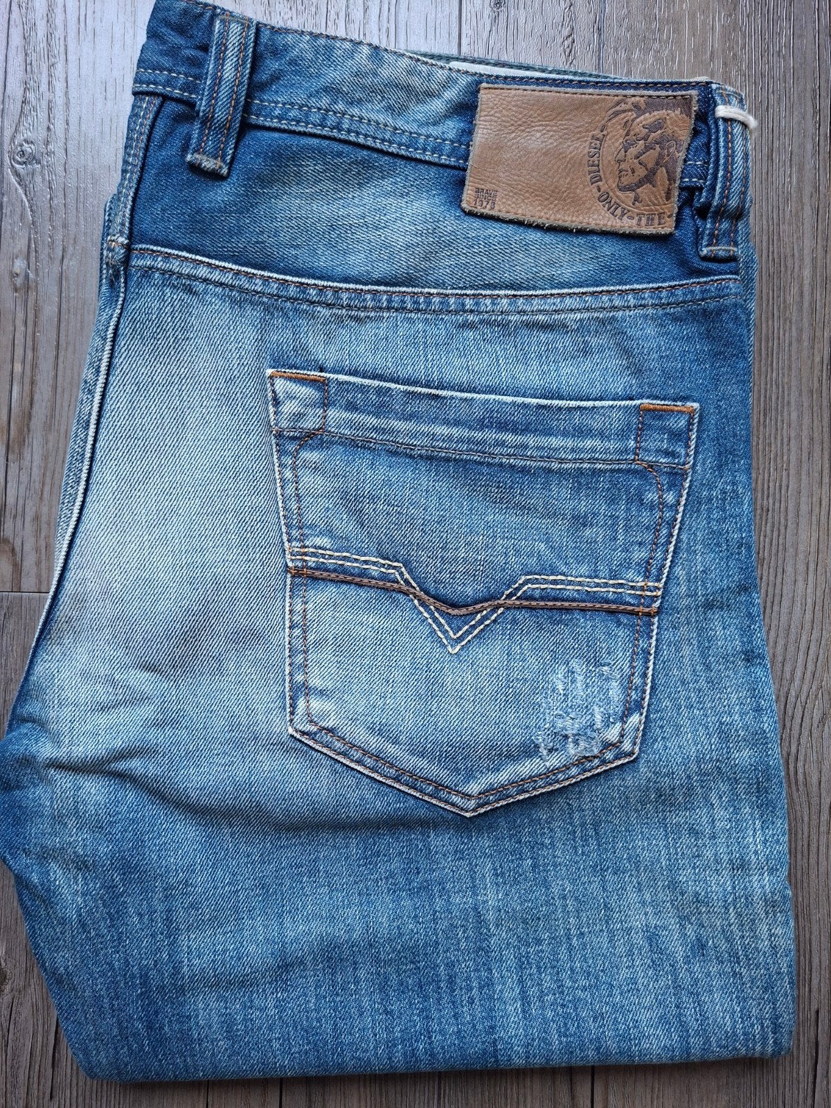 DIESEL Koffha jeans W36 L30, W36 - W38 (confectie 52/54), Diesel, Blauw, Nieuw