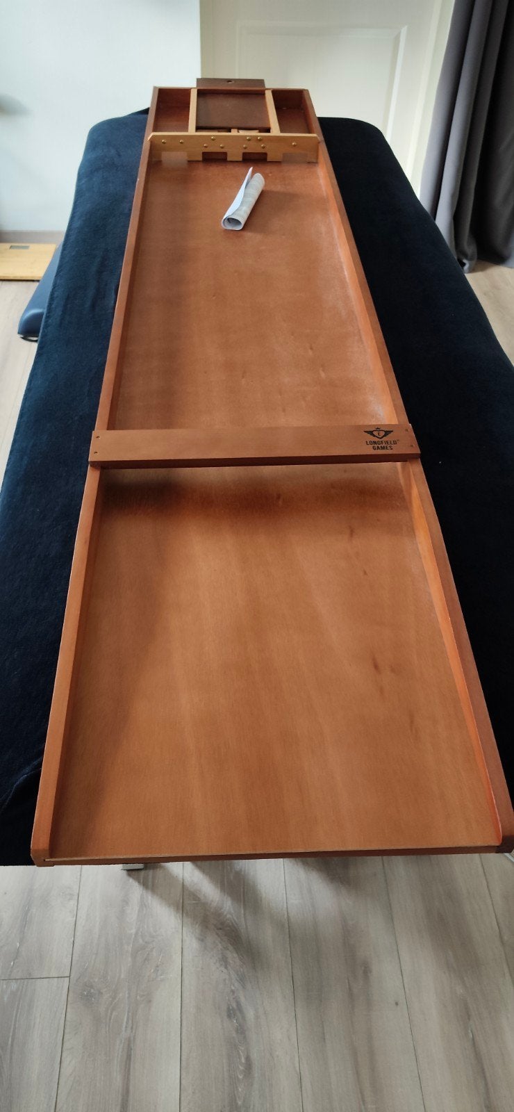 Longfield wedstrijd Sjoelbak - Nieuw 200x41cm., Een of twee spelers, Ophalen of Verzenden, Nieuw, Longfield Games