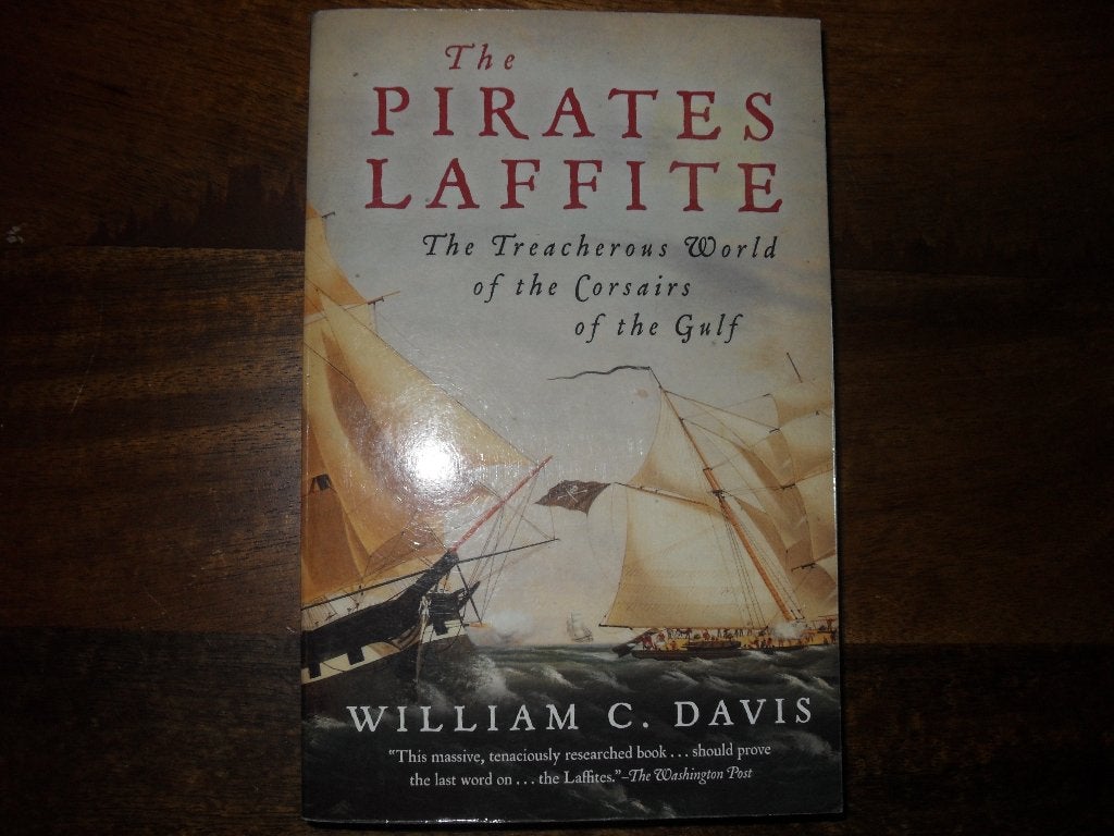 BOEK WILLAM DAVIS-THE PIRATES LAFITTE., 19e eeuw, Overige gebieden, William C.Davis., Ophalen of Verzenden