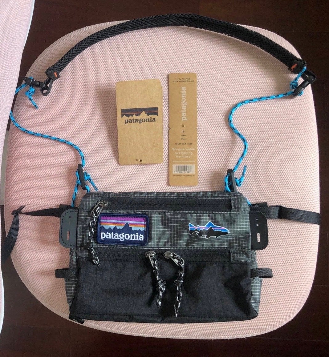 Patagonia Tas -Ultralight Heuptasje/Schoudertasje, Ophalen of Verzenden, Zo goed als nieuw, Zwart, Overige merken