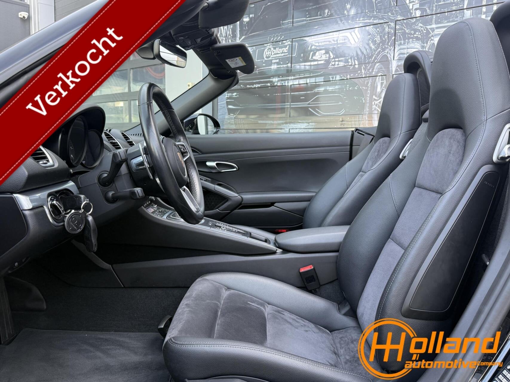 Porsche 718 Boxster 2.0 T|NL AUTO|SPORTCHRONO|ALCANTARA, Auto's, Automaat, Dealer onderhouden, Achterwielaandrijving, Gebruikt