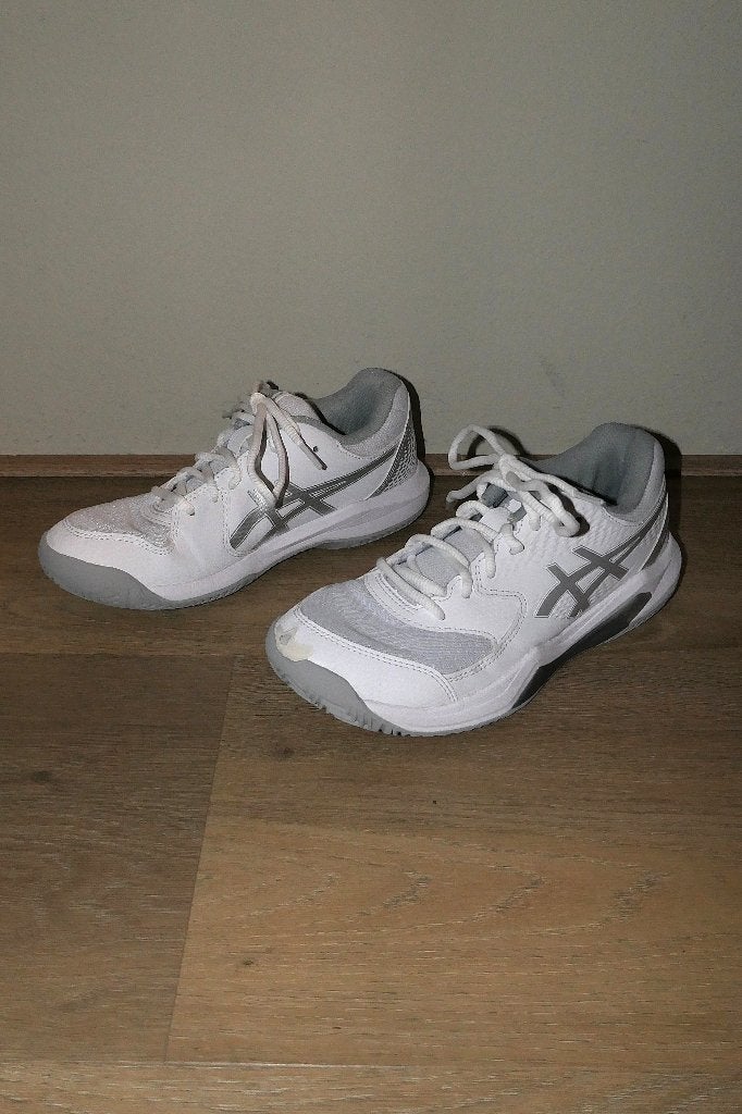 Tennisschoenen padelschoenen wit grijs | 38 | Asics, Sport en Fitness, Overige merken, Gebruikt, L00, Schoenen