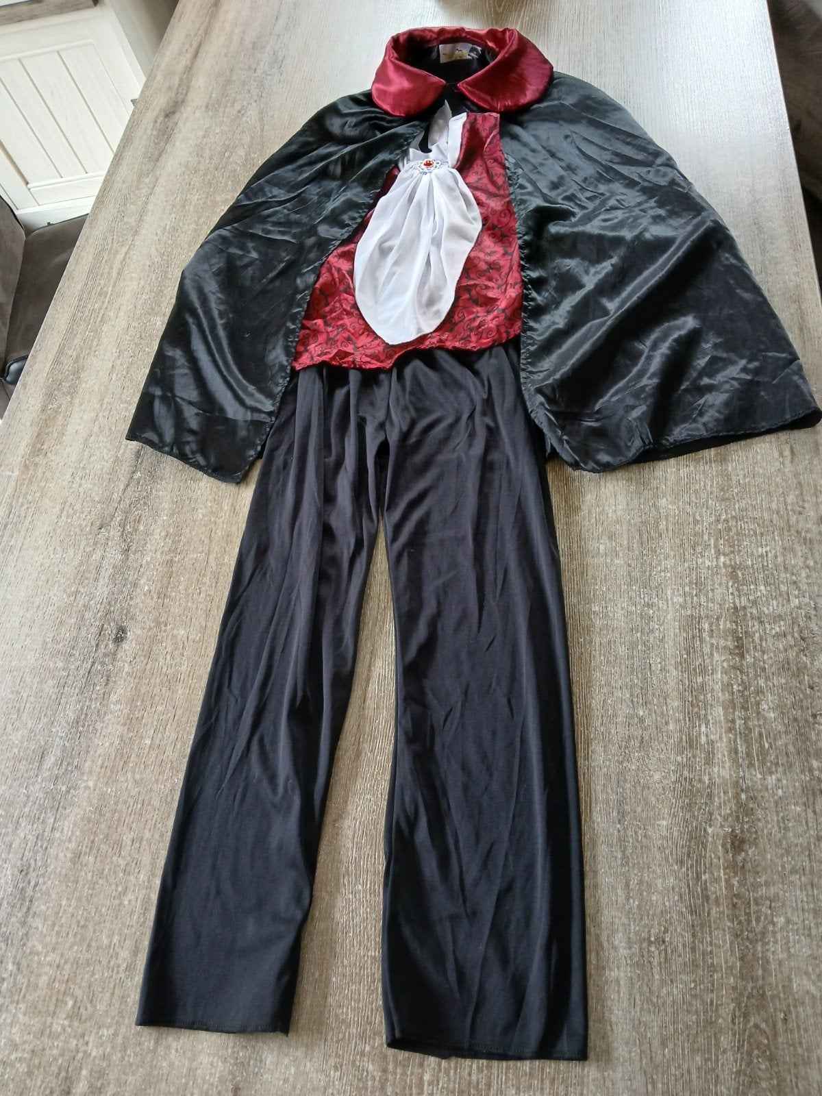 verkleedkleding dracula maat 140, Ophalen, 134 t/m 140, Jongen of Meisje