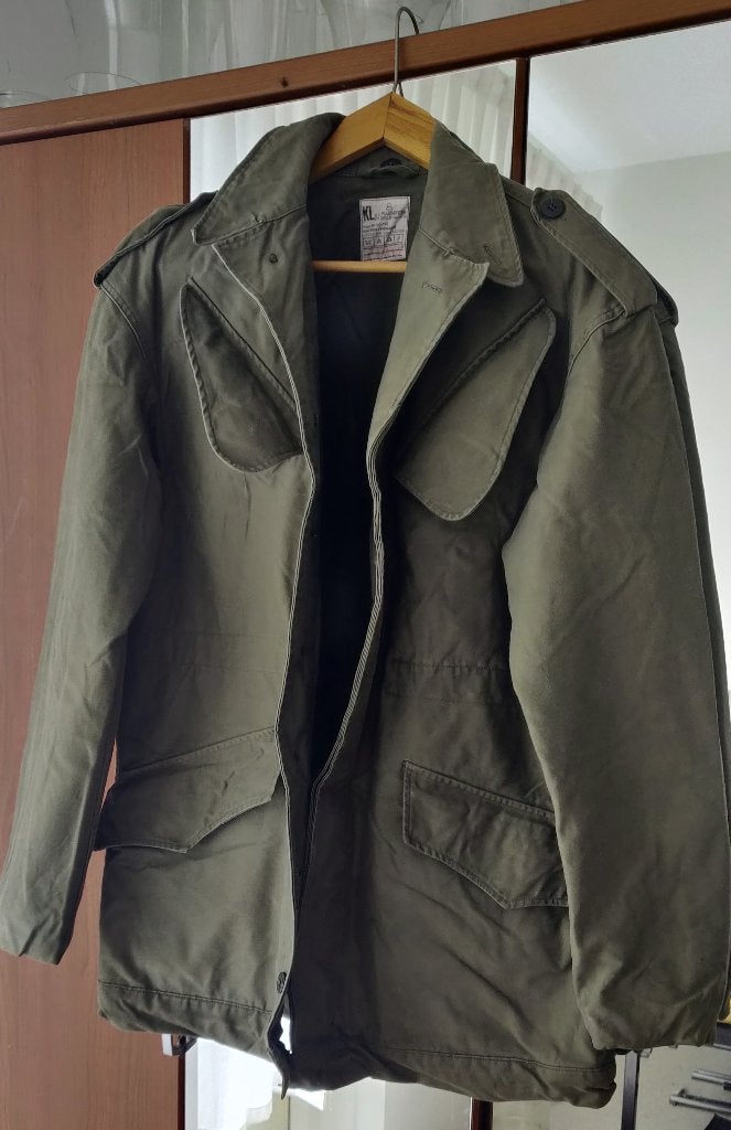 vintage militaire KL legerjas, Ophalen of Verzenden, Landmacht, Nederland, Kleding of Schoenen