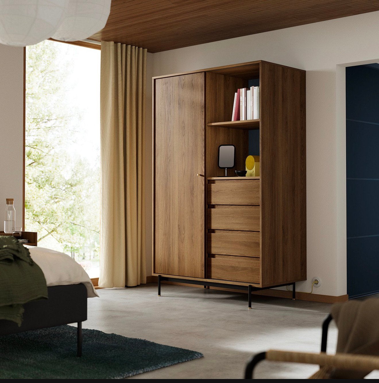 RÅDMANSÖ Kledingkast IKEA - NIEUW IN VERPAKKING, Huis en Inrichting, Ophalen, 100 tot 150 cm, Zo goed als nieuw, Met lade(s)