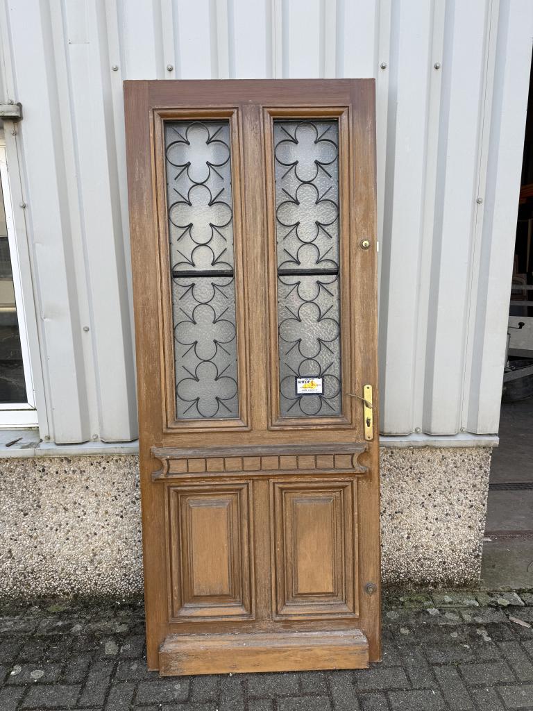 Prachtige antieke voordeur 94 x 227, La belle porte, Jurgen.hoogenboezem@gmail.com, 80 tot 100 cm, 215 cm of meer