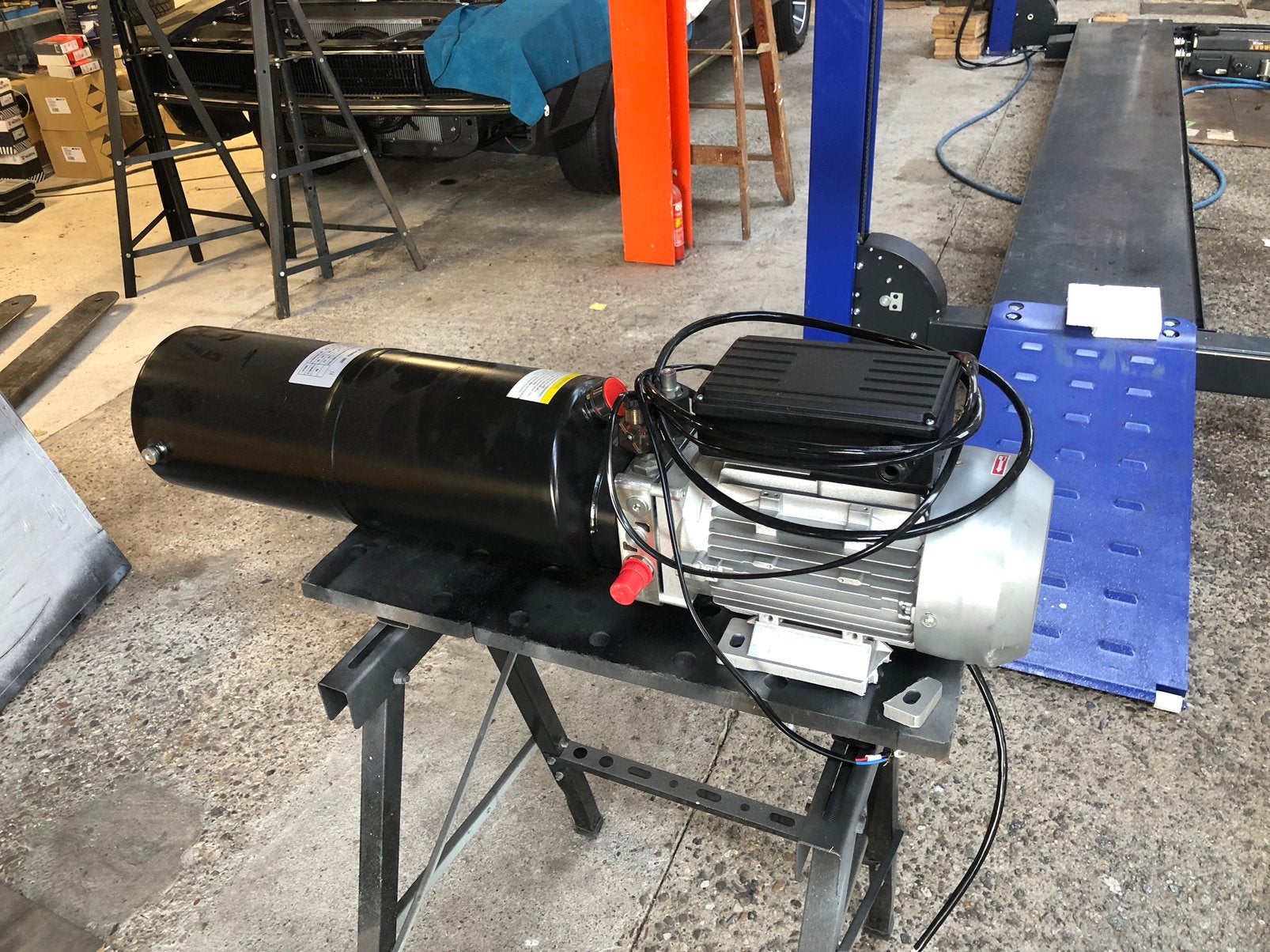 Hydraulische power unit hefbrug 230v, Auto diversen, Ophalen