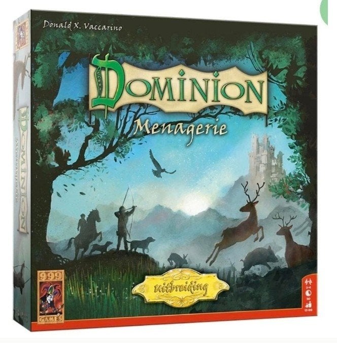 GEZOCHT: Dominion Menagerie (ALLÉÉN de Nederlandse versie), Hobby en Vrije tijd, Ophalen of Verzenden, Zo goed als nieuw