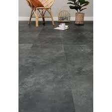 Laminaat Cando Feel tegel xl pvc donker antraciet (24), Ophalen, Nieuw, 75 m² of meer, Laminaat