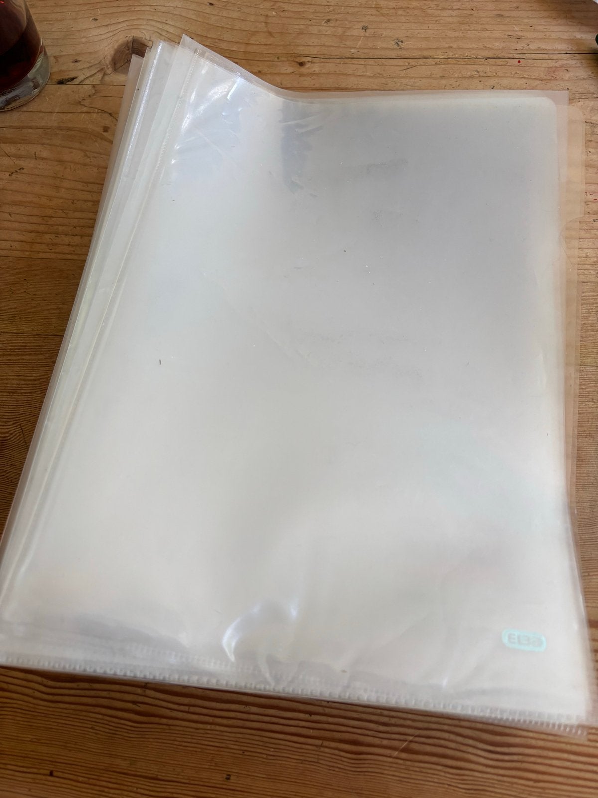 Plastic insteekmapjes L-mapjes, Ophalen