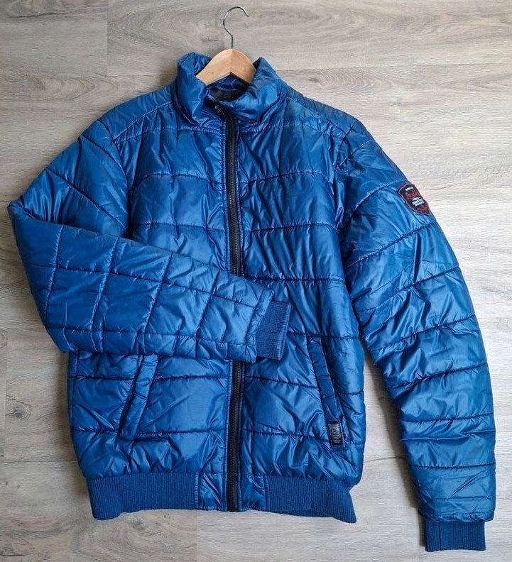 Petrol Industries Co. Heren Winterjack - Maat L, Maat 52/54 (L), Blauw, Petrol Industries Co., Ophalen of Verzenden
