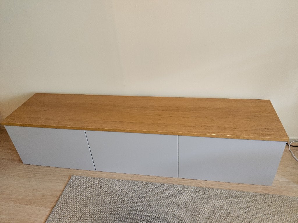 Ikea TV kast, Ophalen, Kunststof, Gebruikt, 150 tot 200 cm