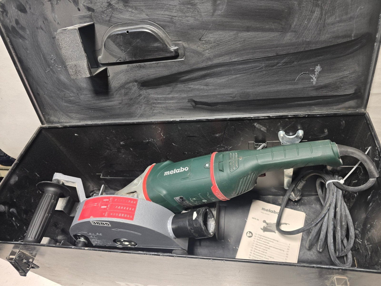 metabo zwaar muurfrees sleuvenfrees 230mm sleuvenzaag, Ophalen of Verzenden, N.v.t, Metabo gereedschap, N.v.t