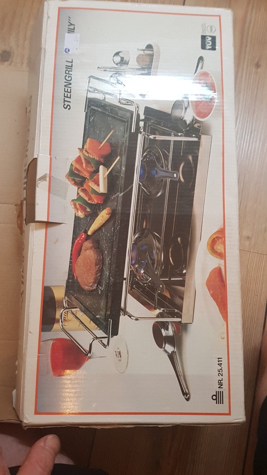 steengrill, Ophalen, Gebruikt