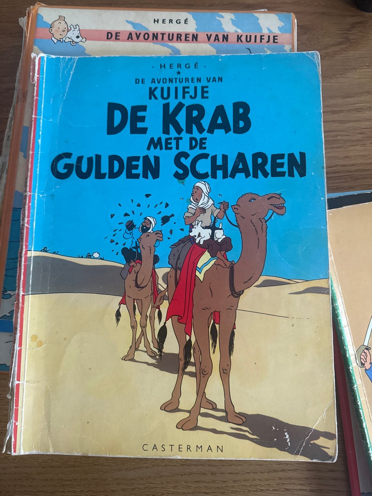 Kuifje - De Krab met de Gulden Scharen, Boeken, Eén stripboek, Ophalen of Verzenden, Gelezen