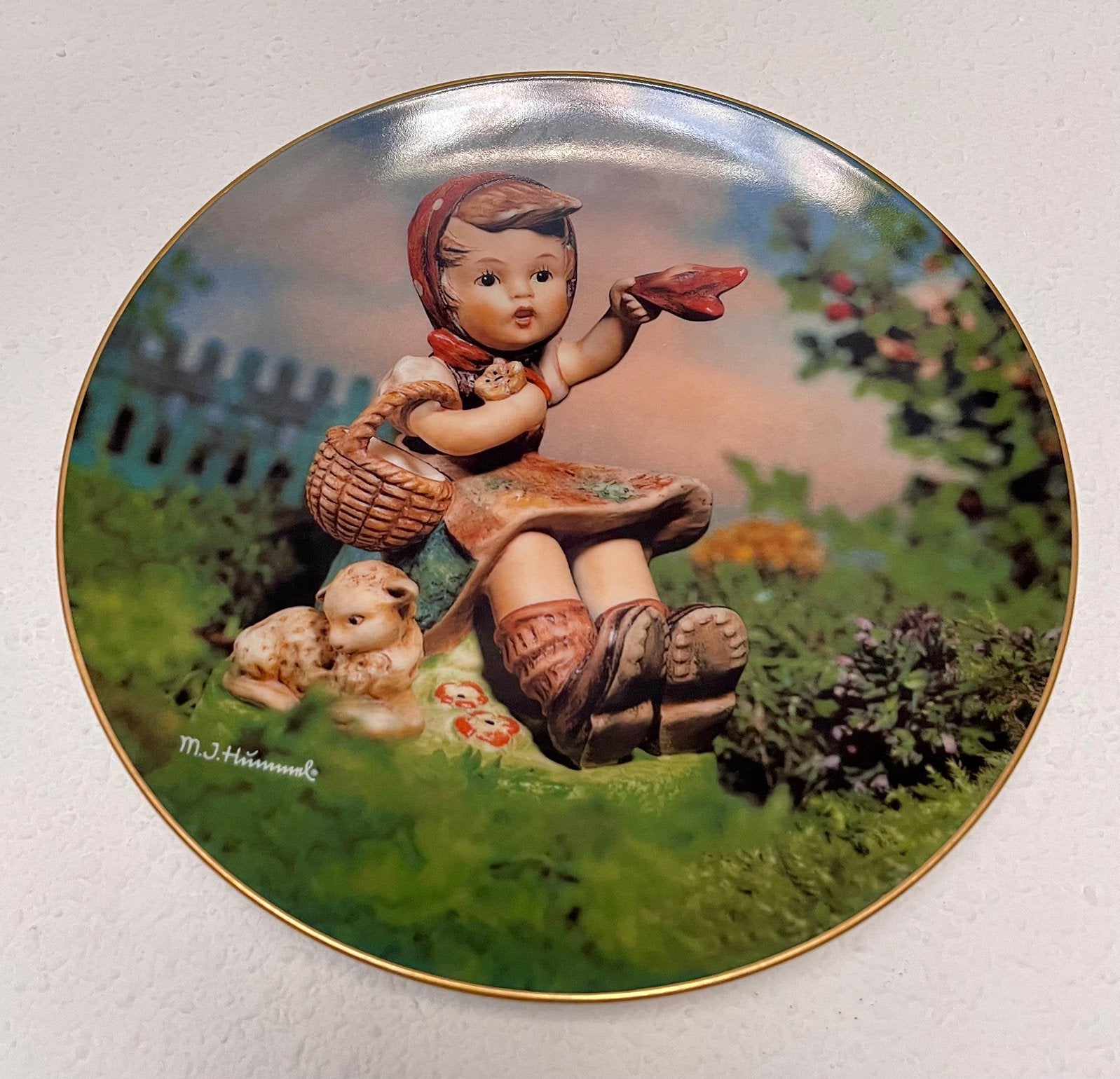 Hummel wandbord (origineel), Ophalen of Verzenden