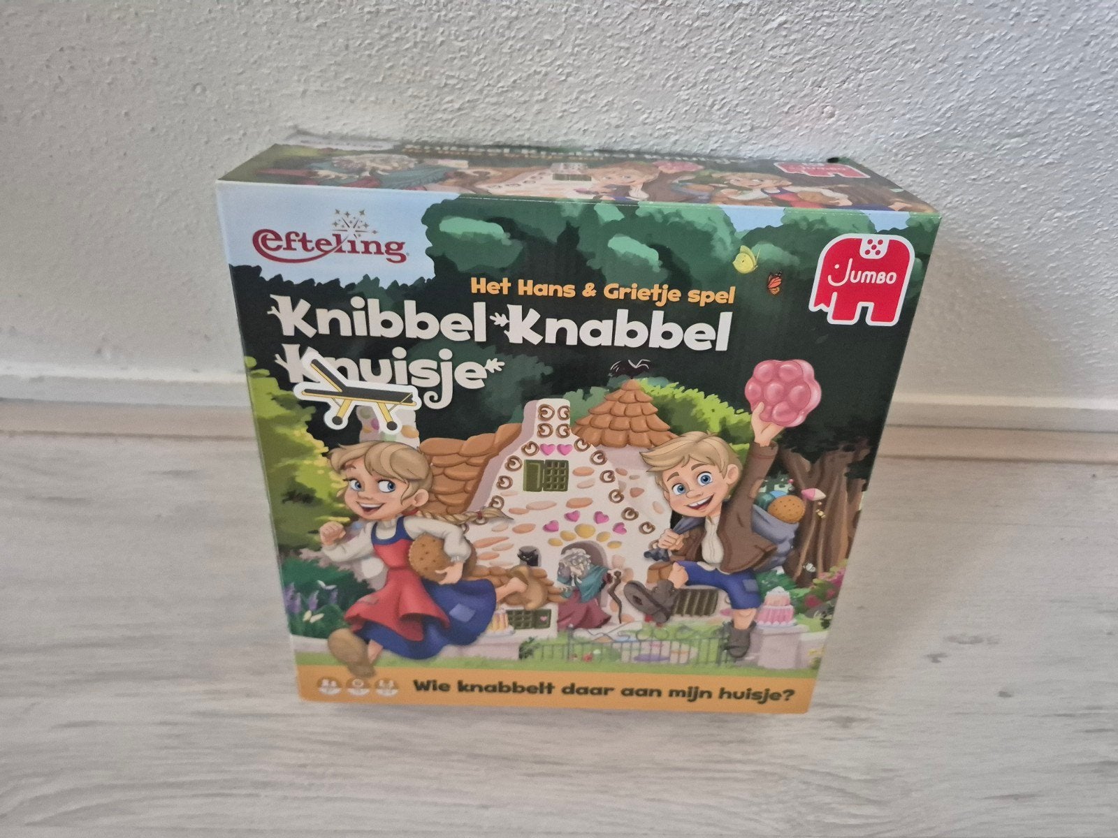 Efteling spel knibbel knabbel knuisje, Ophalen
