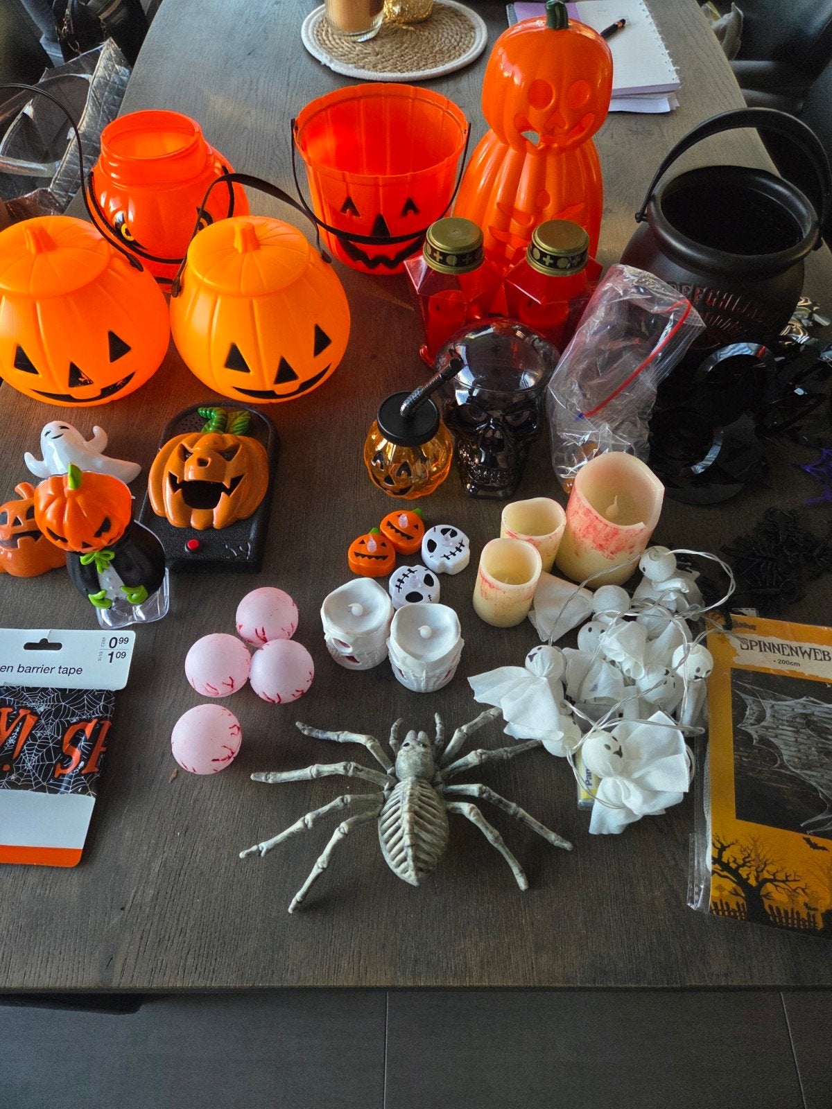 Groot Halloween Decoratie Pakket, Ophalen of Verzenden, Gebruikt, Versiering, Halloween of Griezel