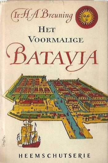 Het voormalige Batavia(Heemschutserie  nr.74, 1954), Boeken, Verzenden, Zo goed als nieuw