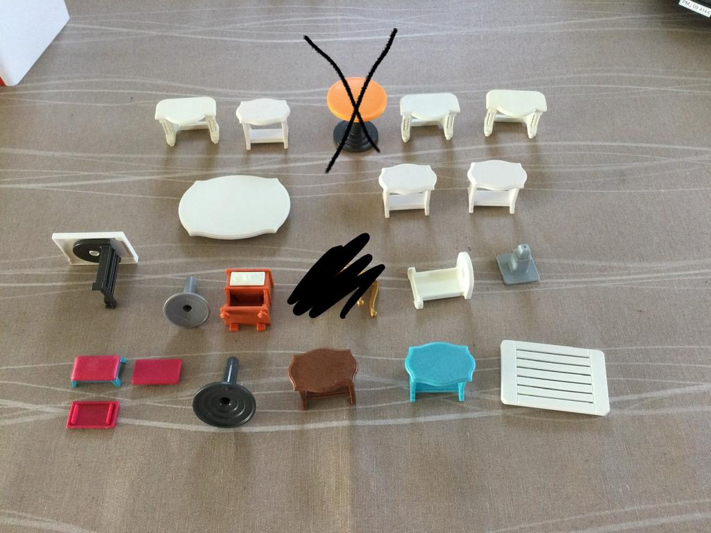 Playmobil tafel ed…, Ophalen of Verzenden, Zo goed als nieuw