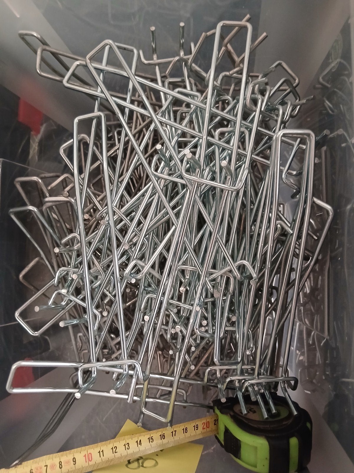 tegometall ophang haken 20 cm, Ophalen