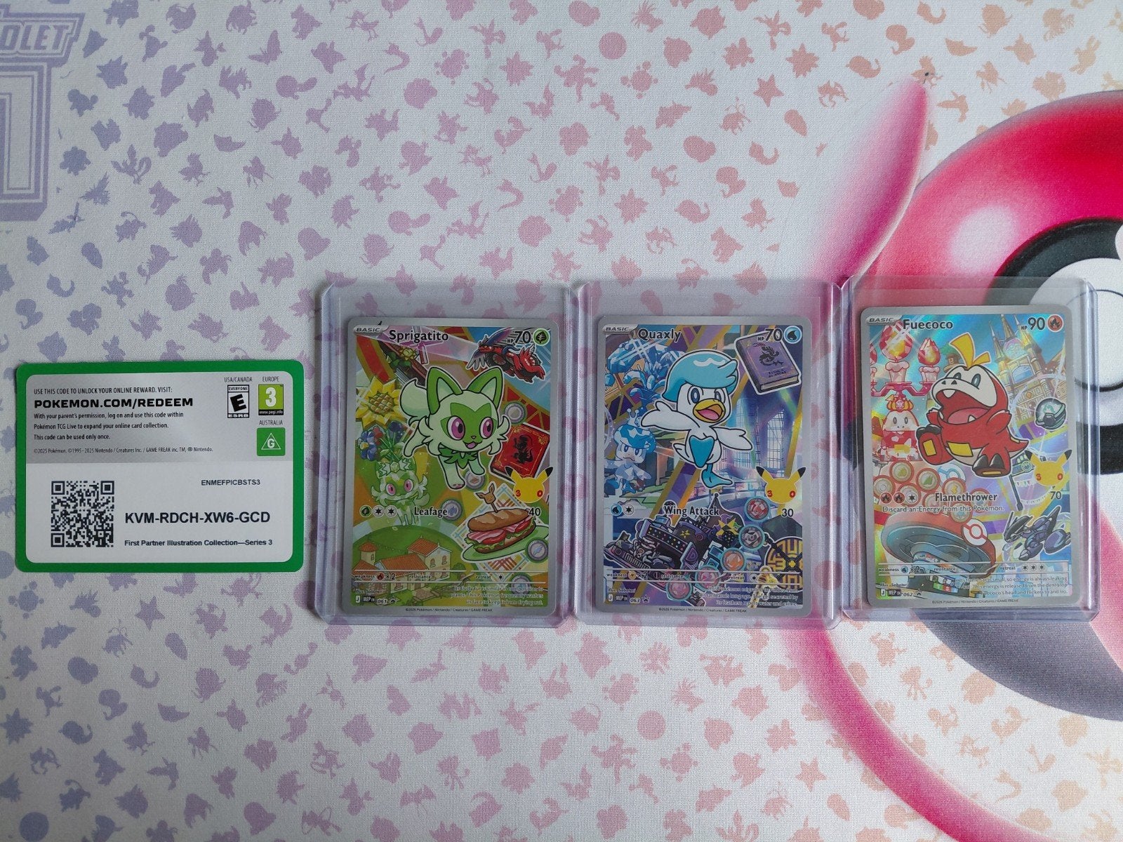 pokemon first partner serie 3  GEN 9, Ophalen of Verzenden, Nieuw