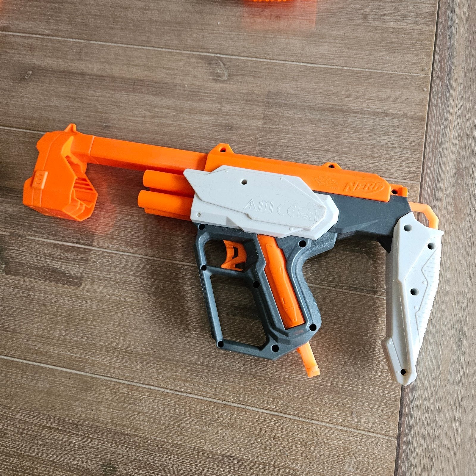 Nerf N-Strike Elite Retaliator Blaster, Ophalen of Verzenden, Gebruikt, Jongen of Meisje