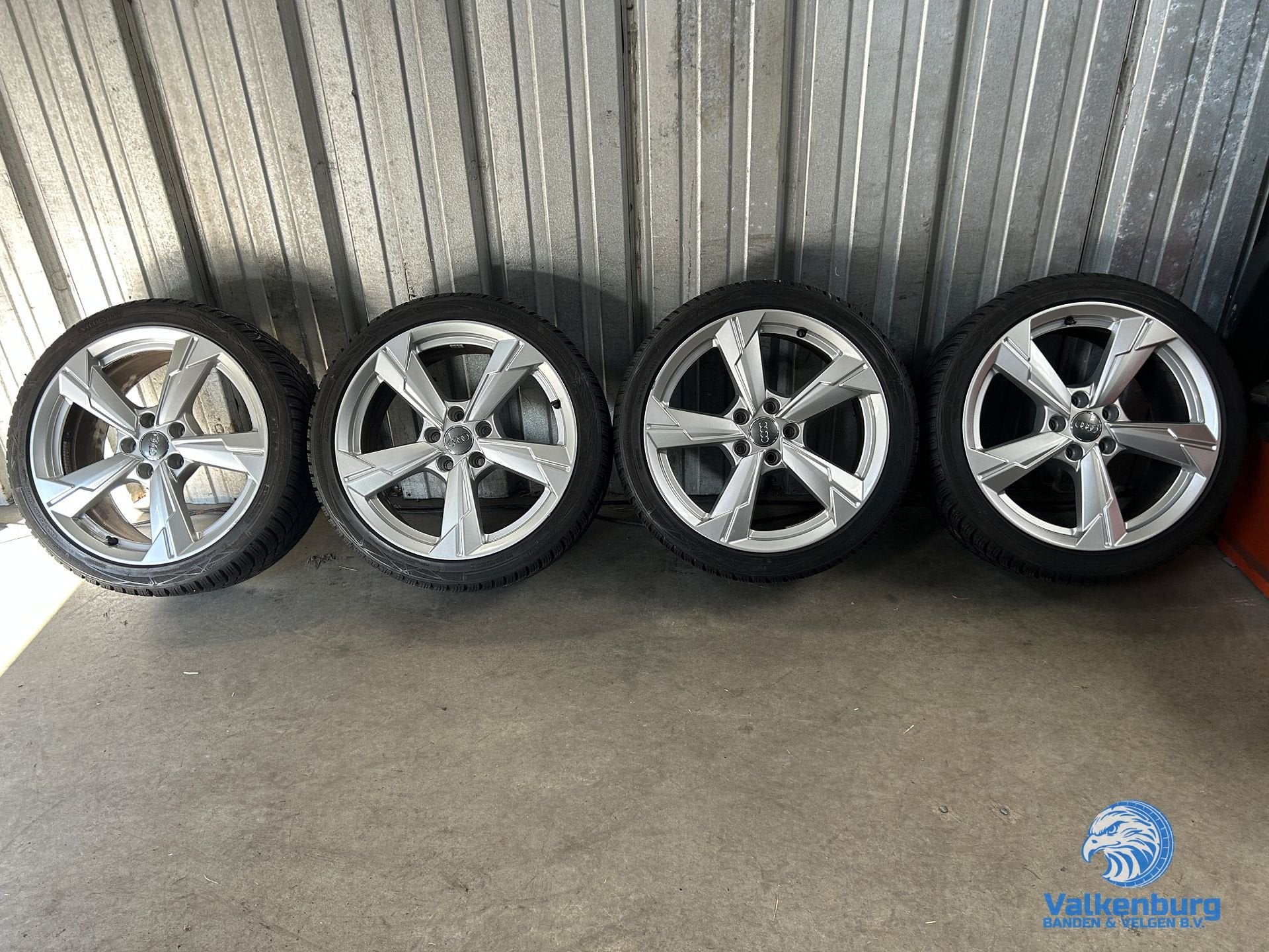 8mm! Originele Audi A3 18 inch Rotor velgen 5x112 winterband, 18 inch, Gebruikt, -, -