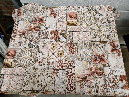tafelkleed vintage look bloemen, Huis en Inrichting, Ophalen of Verzenden, 'T Olde Gre-j, Info@toldegrej.nl, Endepoelstraat 20f Didam