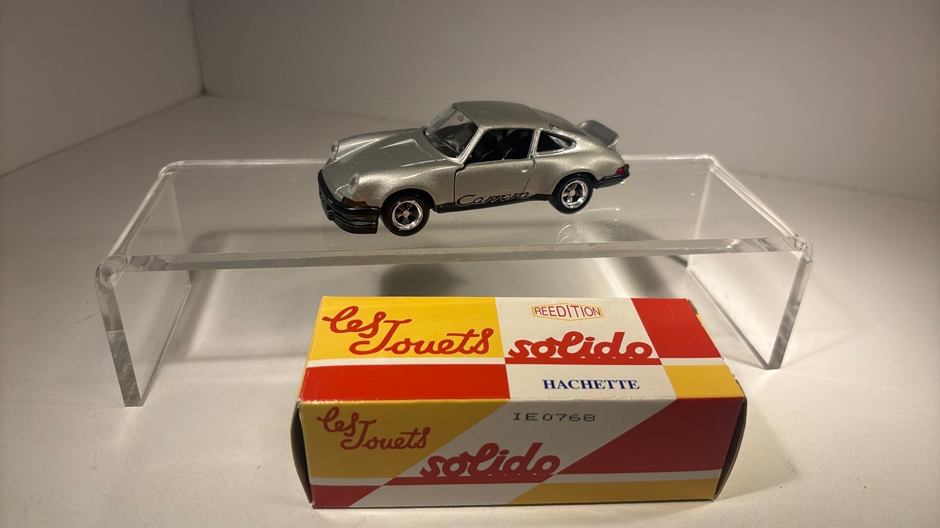 Porsche Carrera rs solido 1.43, Auto, Solido, Ophalen of Verzenden, A