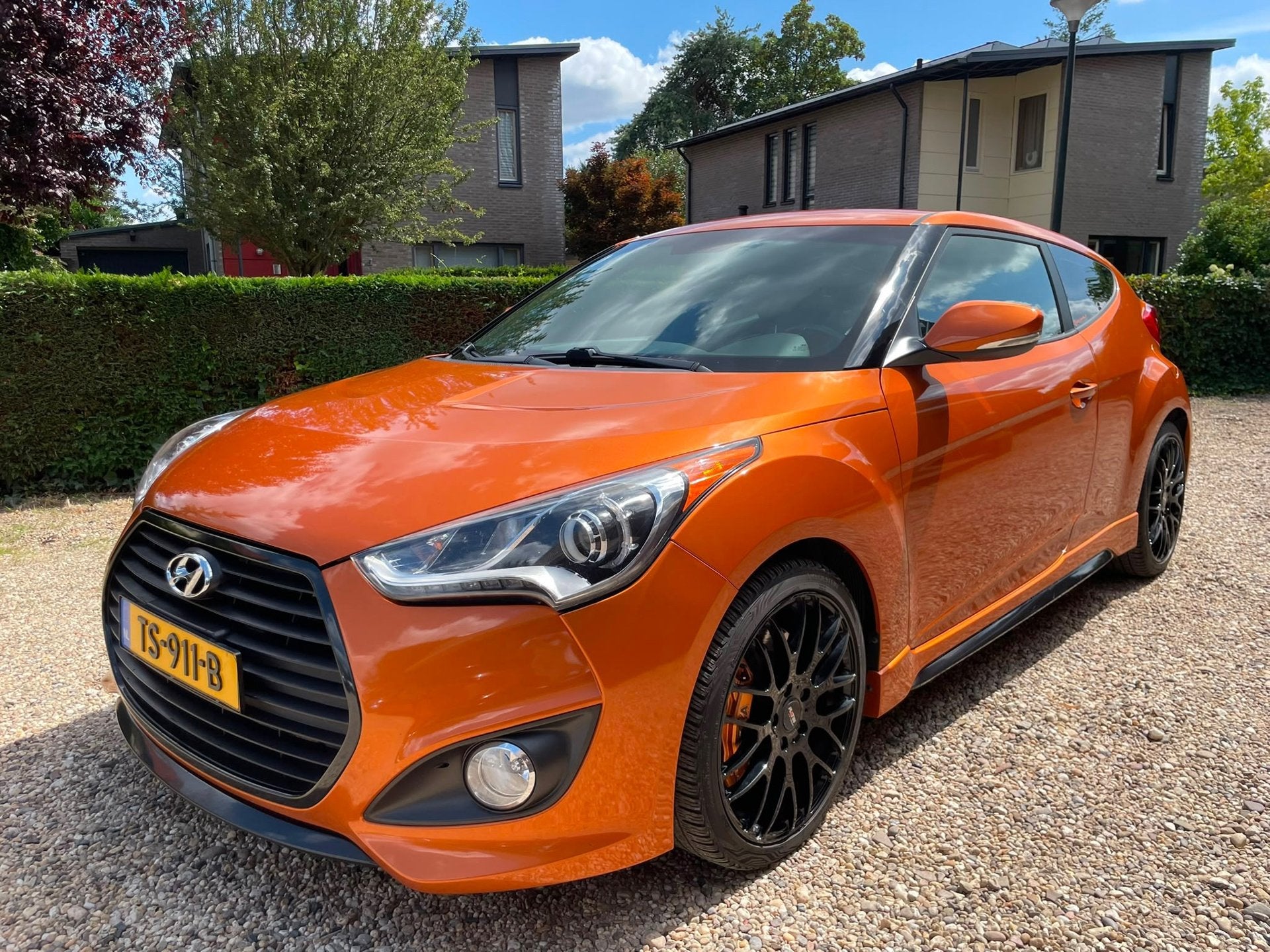 Hyundai Veloster 1.6 T-GDI i-Catcher, Auto's, Voorwielaandrijving, Gebruikt, 4 stoelen, Handgeschakeld