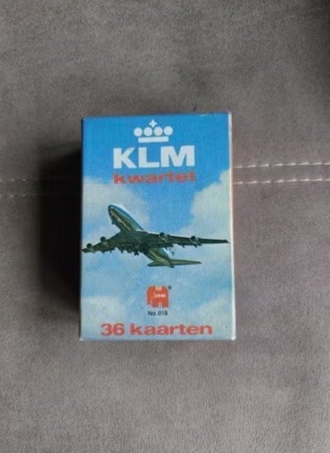 KLM kwartet uit 1977 - uitgegeven door Jumbo, Verzamelen, Ophalen of Verzenden, Zo goed als nieuw, Overige typen
