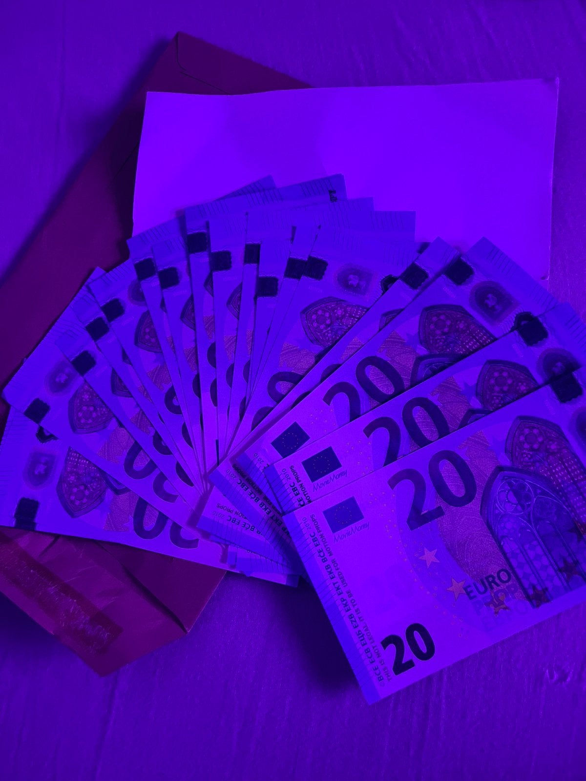 20 Euro MovieMoney filmprop biljet – decoratie, Ophalen of Verzenden, Frankrijk, 20 euro