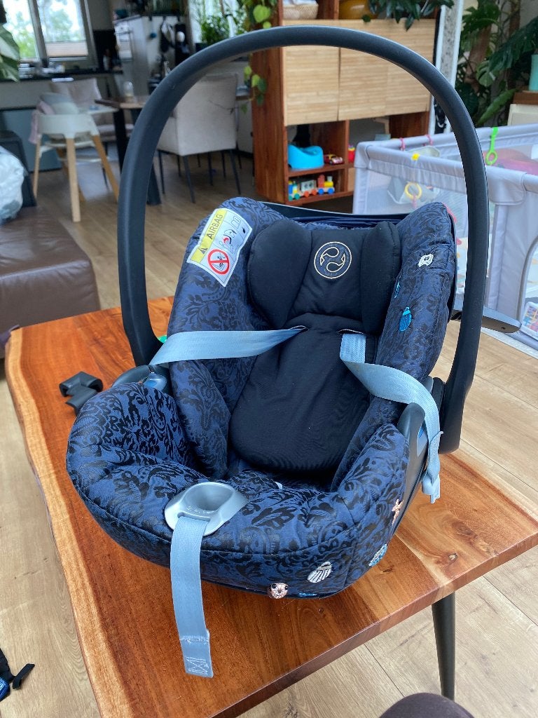Cybex Cloud T i-Size autostoel met draaibare base en hoezen, Verstelbare rugleuning, Gebruikt, Isofix, 0 t/m 13 kg