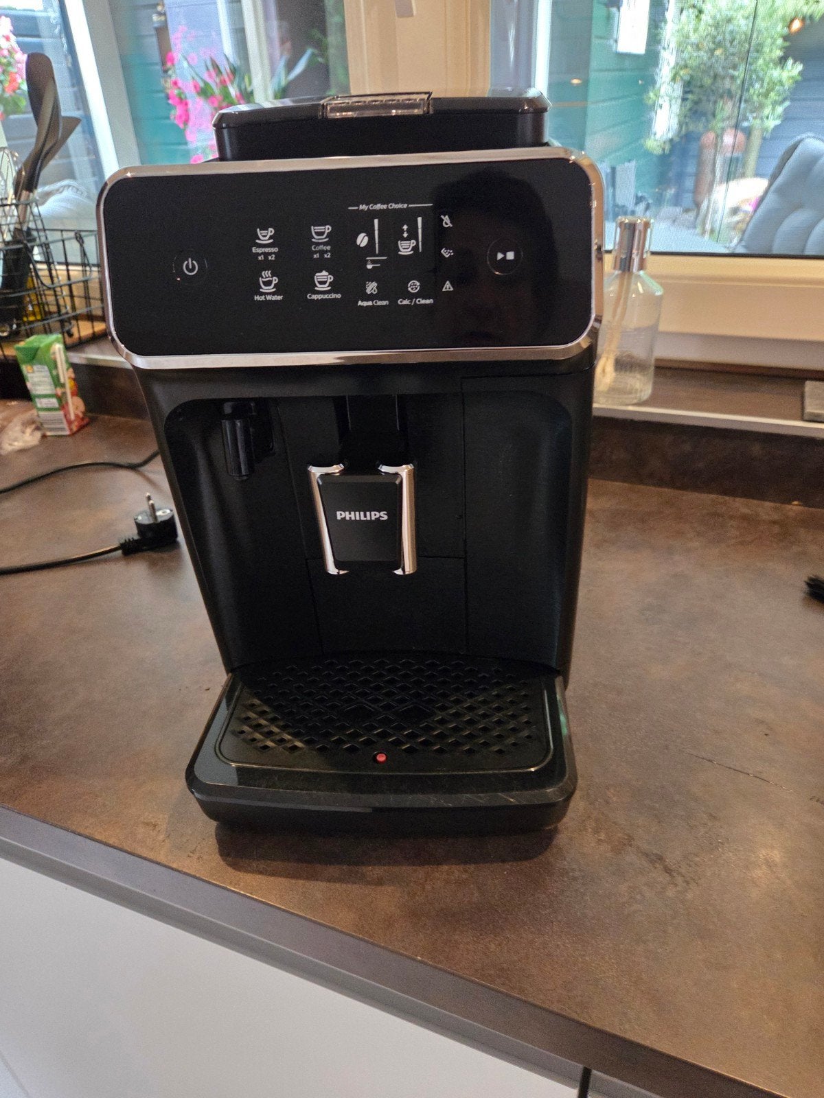 Philips vol automatische  type ep 2230 met defect, Witgoed en Apparatuur, Koffiezetapparaten, Afneembaar waterreservoir, Espresso apparaat