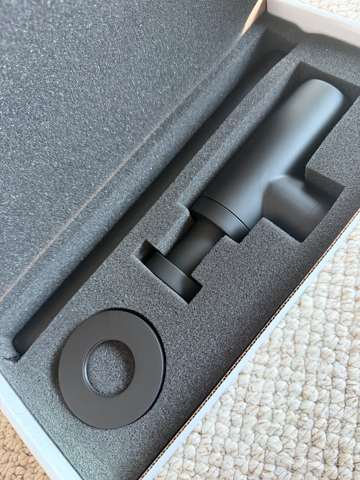 Luca Sanitair Luxe sifon mat zwart rond model LUA750MB, Ophalen of Verzenden, Nieuw, Overige typen