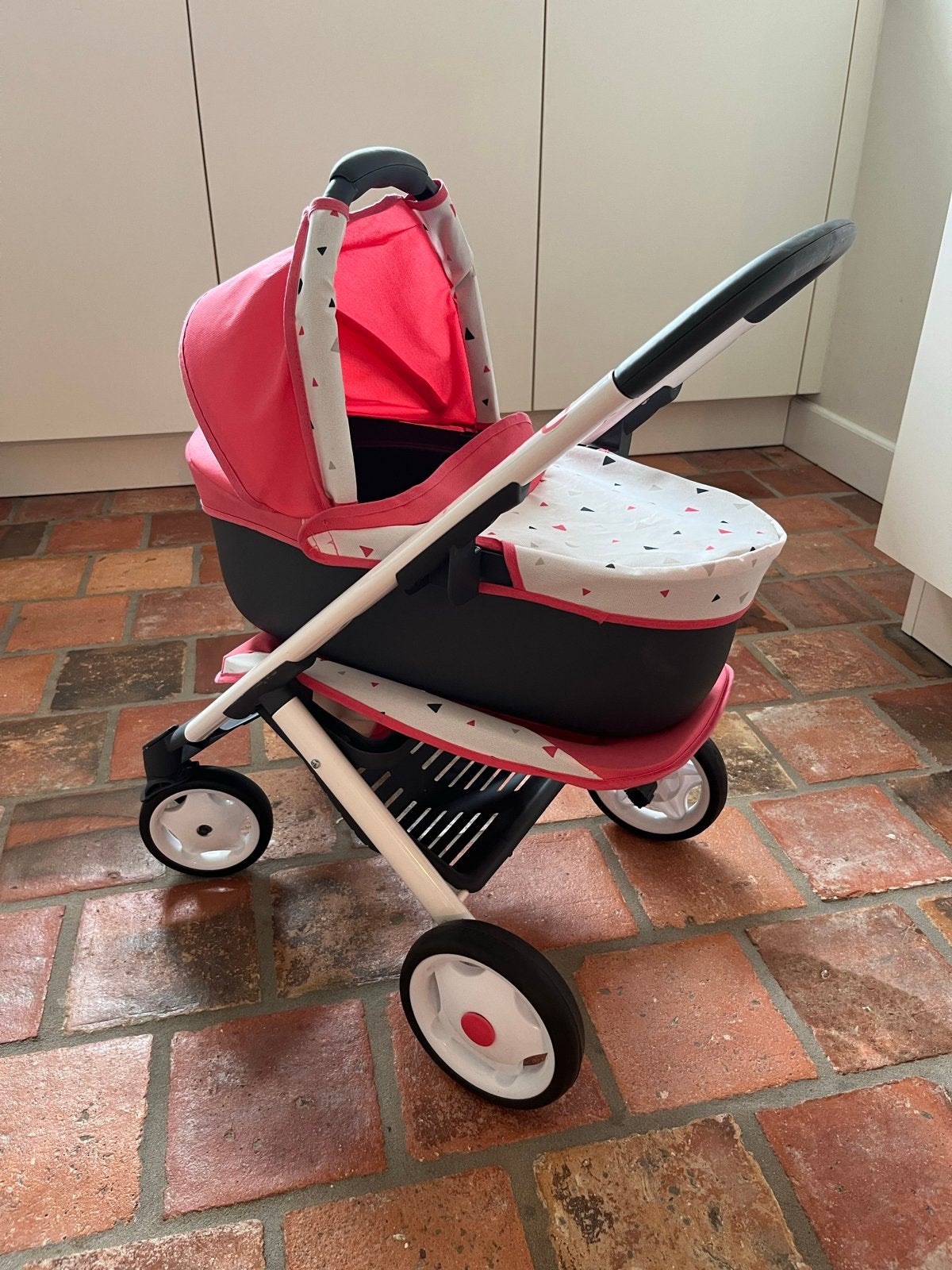 Smoby Quinny 2 in 1 poppenwagen met reiswieg en buggy, Kinderen en Baby's, Ophalen, Gebruikt, Quinny, Combiwagen