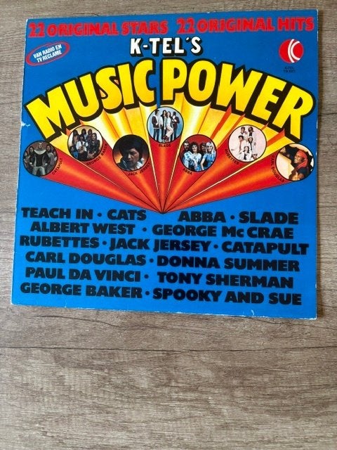 LP Verzamel - K-Tel's Music Power - 1974, Ophalen of Verzenden, Gebruikt, Pop, LP
