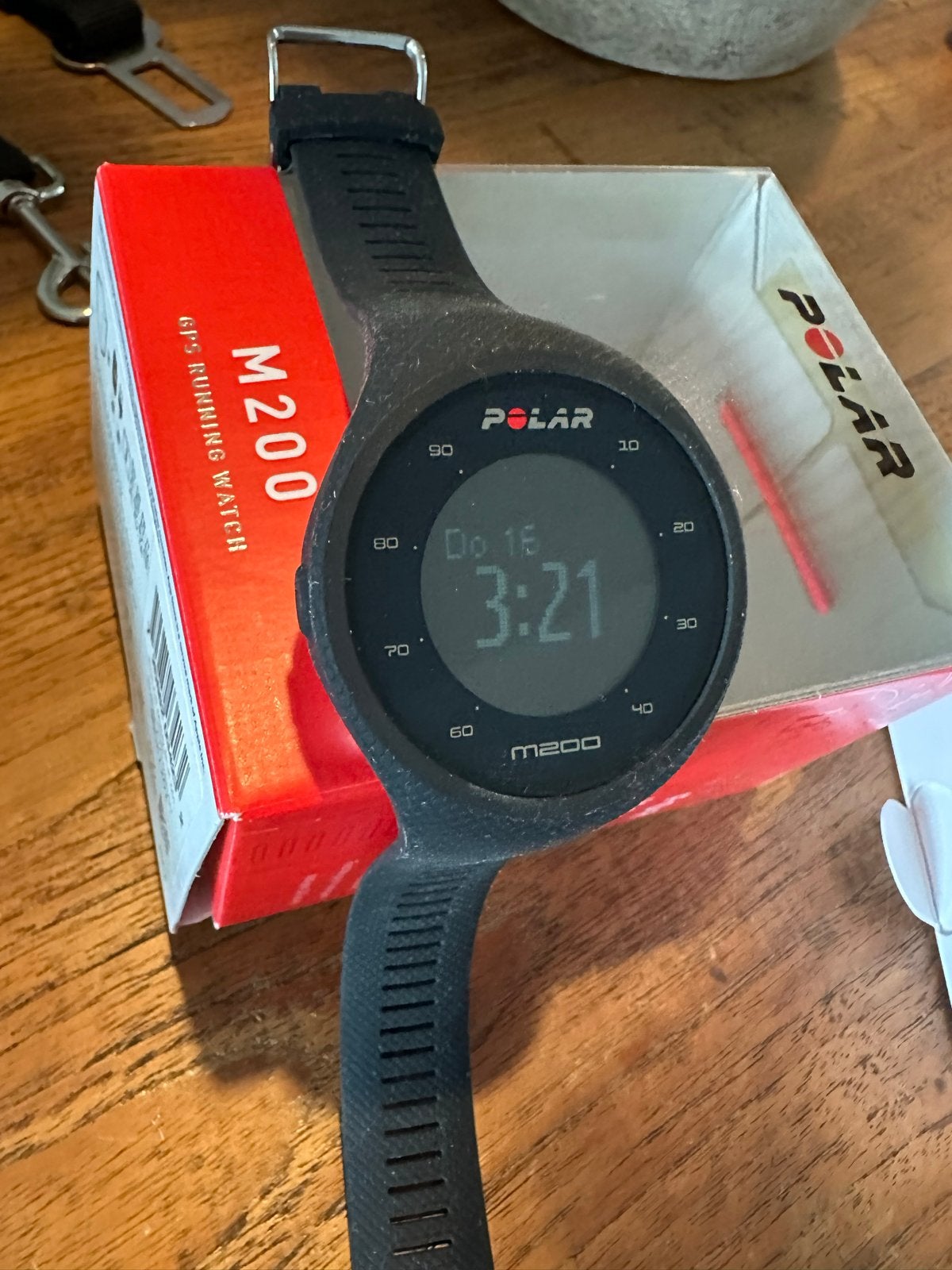 Polar M200 GPS Running Watch - Zo goed als nieuw, Sport en Fitness, Ophalen of Verzenden, Zo goed als nieuw, Polar, Waterdicht